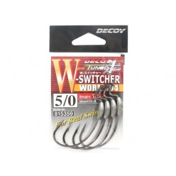 Carlige Decoy Worm 104W Switcher Front Weighted Worm 4buc nr.5/0 2