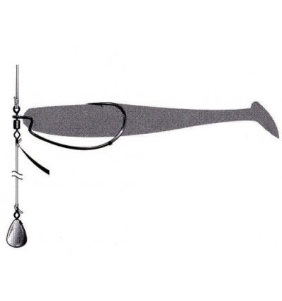 Carlige offset Decoy Worm 117 HD Offset Hooks