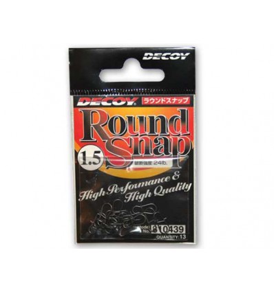 Agrafe rapide Decoy Round Snap 13buc