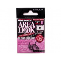 Carlige Decoy Area Hook II Mat Black 8buc