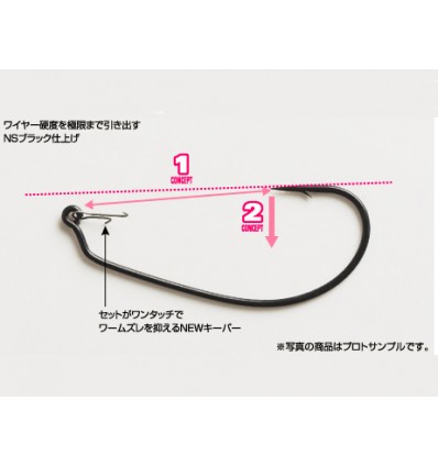 Carlige Decoy Worm 22 Tsukisasu