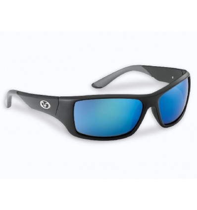 Ochelari Flying Fisherman Triton Matte Black Smoke-Blue
