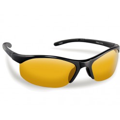 Ochelari Flying Fisherman Briston Black Yellow Amber Sunglasses