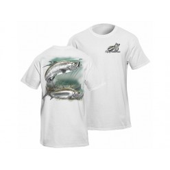 Flying Fisherman Tarpon White Tee