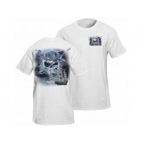 Flying Fisherman Midnight Angler Pirate White Tee