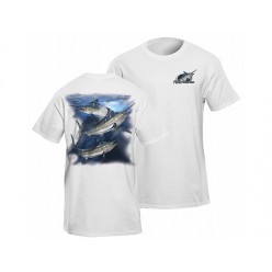 Flying Fisherman Marlin White Tee