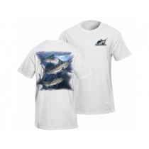 Flying Fisherman Marlin White Tee