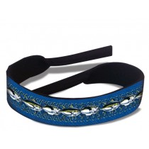Flying Fisherman Blue Yellowfin Tuna Soft Strap Retainer