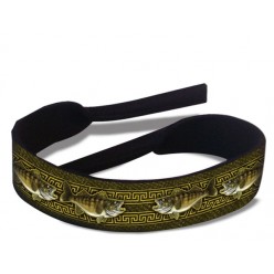 Flying Fisherman Olive Walleye Soft Strap Retainer