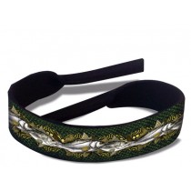 Flying Fisherman Green Snook Soft Strap Retainer Flying Fisherman Green Snook Soft Strap Retainer