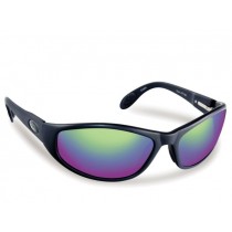 Flying Fisherman Viper Black Amber Green Mirror Sunglasses Flying Fisherman Viper Black Amber Green Mirror Sunglasses