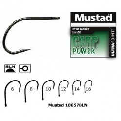 Carlige Mustad Bln Pentru Crap 10buc/plic
