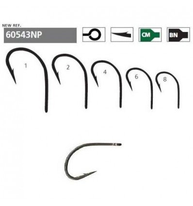 Carlig Mustad Crap Xv2 Continental Revers Black 10buc/plic