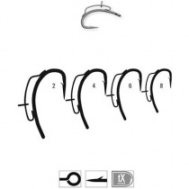 Carlig Mustad Bbs Curved Cu Ochet De Titan 5buc/plic