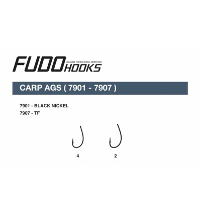 Carlig Fudo Carp AGS Teflonat