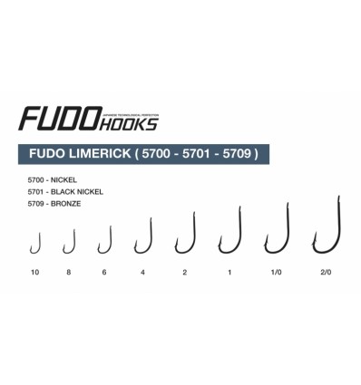 Carlig Fudo Limerick Black Nickel