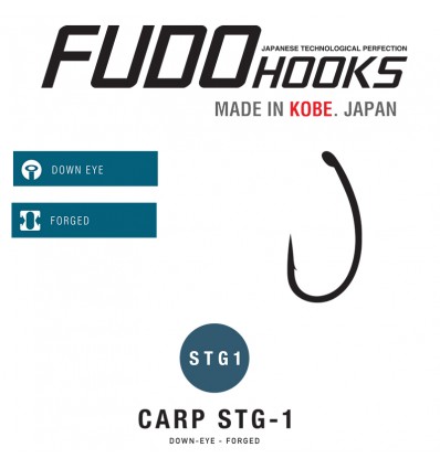 Carlig Fudo Carp STG-1 Black Nickel
