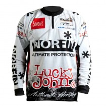 Bluza Lucky John/Norfin Pro Team, Alb Bluza Lucky John/Norfin Pro Team, Alb