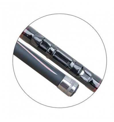 Lanseta bolognesa fibra de carbon Baracuda Golden Star 4 m