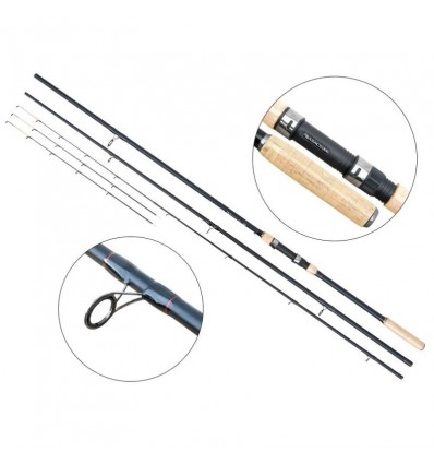 Lanseta feeder fibra de carbon Baracuda Stream Feeder 3.6 m