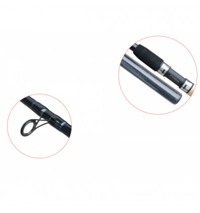 Lanseta fibra de carbon Baracuda Evolution Feeder 3.9 m