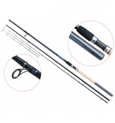Lanseta fibra de carbon Baracuda Evolution Feeder 3.9 m
