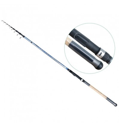 Lanseta telematch fibra de carbon Baracuda Polaris 3.9 m