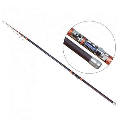 Lanseta telematch fibra de carbon Baracuda Hyper Tele Match 4.2 m