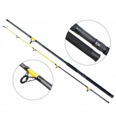 Lanseta amestec fibra de carbon si fibra de sticla Baracuda Catfish Fighter 2.70 m