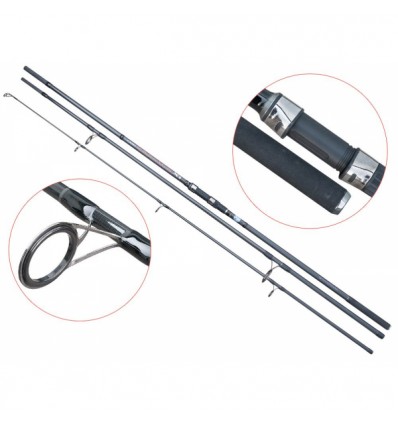 Lanseta fibra de carbon Baracuda Cocaine Carp X6 3.9 m