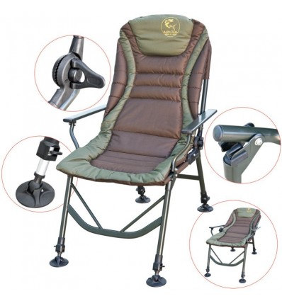 Scaun pescuit crap Baracuda HXC029
