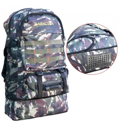 Rucsac pescar Baracuda B16 camuflaj verde