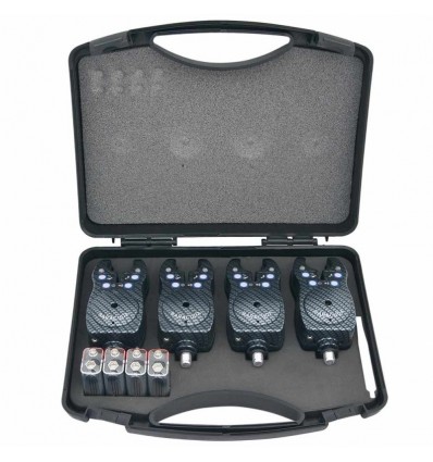 Set 4 avertizori si 4 swingere cu iluminare Baracuda TLI010 cu valigeta transport