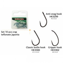 Ace teflonate gripper set 10 buc Baracuda pt. pescuit la crap