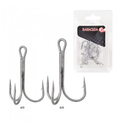 HK - Set 5 ancore pentru pescuit la somn Baracuda