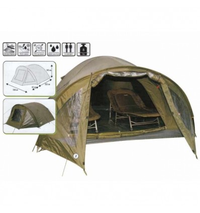 Cort crap Traper 2 persoane Baracuda