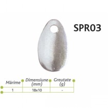 Lingurite rotative Spr 03 Baracuda 18x10mm Lingurite rotative Spr 03 Baracuda 18x10mm