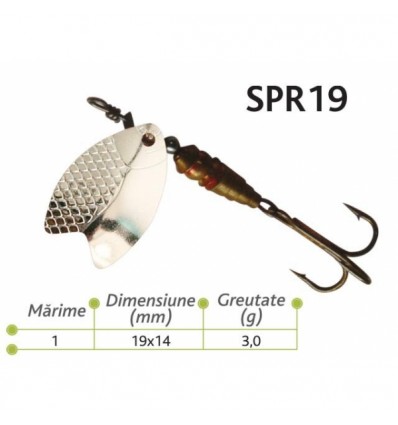 Lingurite rotative Spr 19 Baracuda 3g