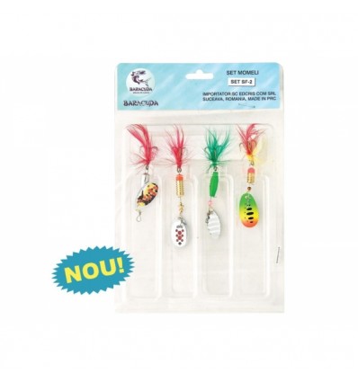 Set 4 lingurite Baracuda SF-02