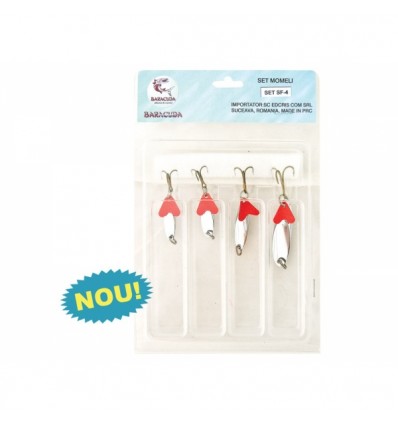 Set 4 lingurite Baracuda SF-04