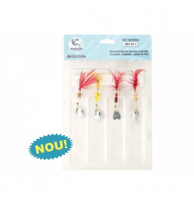 Set 4 lingurite Baracuda SF-01