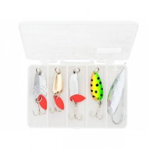 Set 5C lingurite si cutie de transport Baracuda