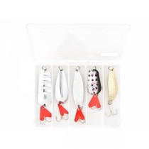 Set 5D lingurite si cutie de transport Baracuda