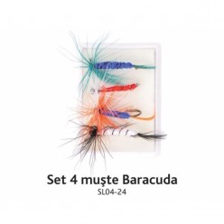 Set 4 muste Baracuda SL04- 24 (cutie)