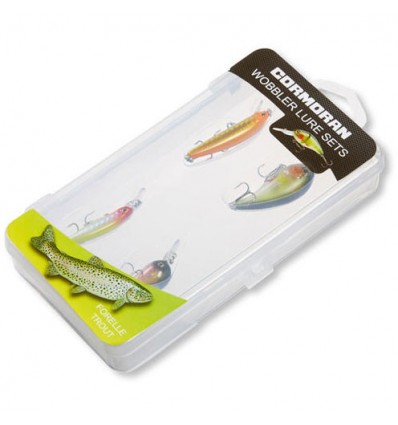 Set voblere pentru pastrav Cormoran 4 buc/set
