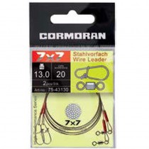 Struna Cormoran 7x7 Cu Vartej Si Agrafa 30cm 2buc/plic