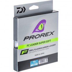 Fir Fluorocarbon Daiwa Prorex FC Leader Translucid 15m