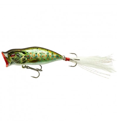 Vobler Daiwa Prorex Mini Popper 5.5cm 5.7g Brown Trout