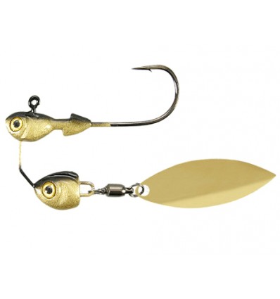 Jig Gambler Mean-O 12.5g Gold Shiner