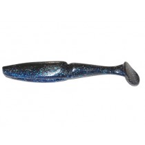 Shad Gambler Little EZ Swimbait 9.5cm Black Blue Glitter 9buc Shad Gambler Little EZ Swimbait 9.5cm Black Blue Glitter 9buc